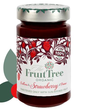 THE FRUIT TREE STRAWBERRY SPREAD 250G