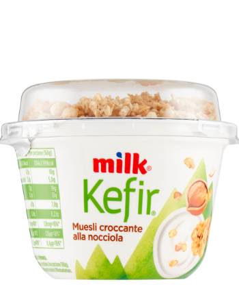 MILK KEFIR WITH MUESLI & HAZELNUTS 160G