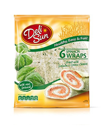 DELISUN SPINACH WRAPS 360G