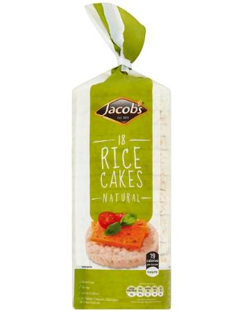 JACOBS RICE CAKES NATURAL 90G