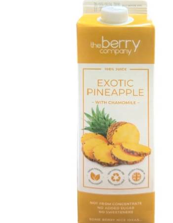 THE BERRY COMPANY PINEAPPLE JUICE 1L