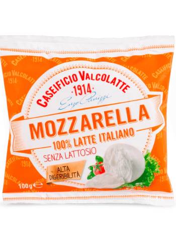 CASEFICIO VALCOLATTE MOZZARLLA 100G | LACTOSE FREE