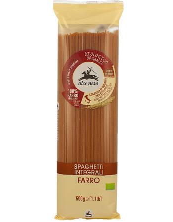 ALCE NERO SPELT SPAGHETTI INTEGRALE 500G