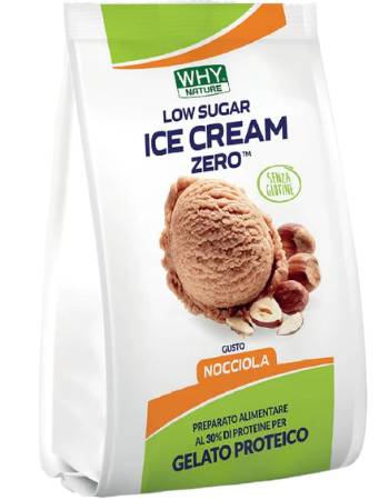 WHY NATURE LOW SUGAR ICE CREAM NOCCIOLA 200G