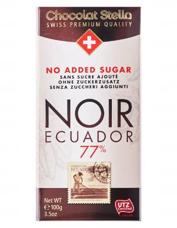 CHOCOLATE STELLA 77% EQUADOR 100G