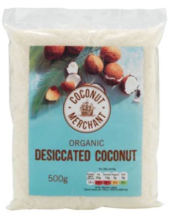 COCONUT MERCHANT DESICCATED COCONUT 500G