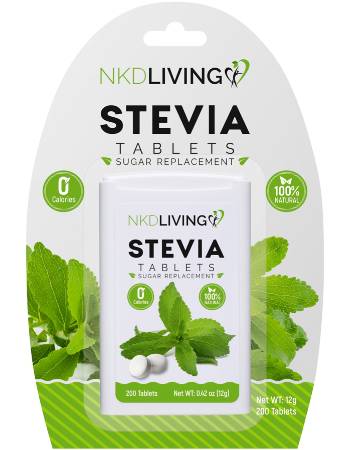 NKD STEVIA SWEETENER TABLETS (200 TABLETS)