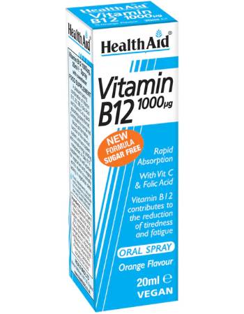 HEALTH AID VITAMIN B12 1000UG | ORAL SPRAY