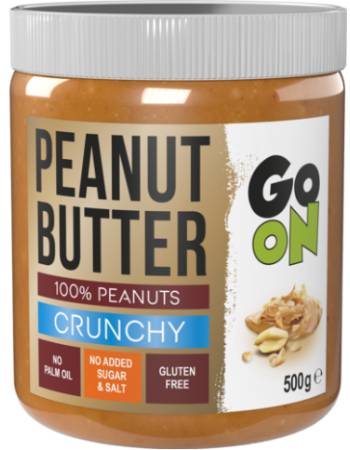 GO ON NUTRITION CRUNCHY PEANUT BUTTER 500G