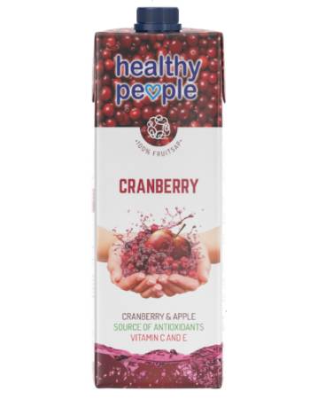 HEALTHY PEOPLE CRANBERRY JUICE 1L