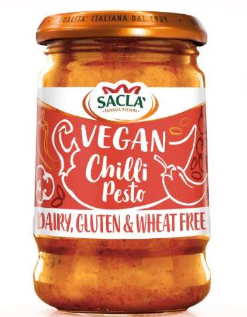 SACLA VEGAN CHILLI PESTO 190G