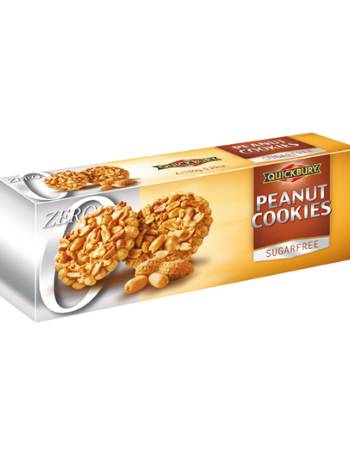 QUICKBURY SUGAR FREE PEANUT COOKIES 130G