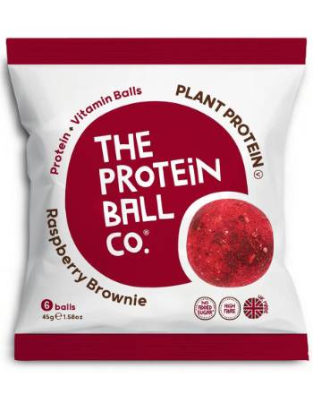 THE PROTEIN BALL PLANT PROTEIN 45G | RASPBERRY BROWNIE