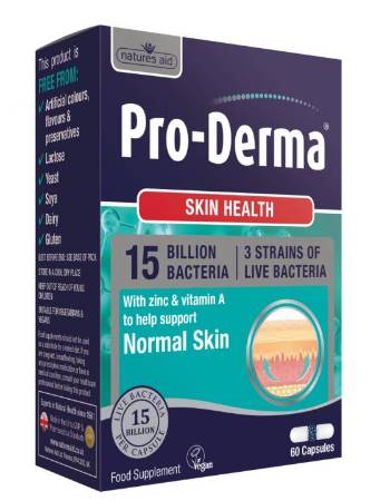 NATURES AID PRO-DERMA 60 CAPSULES