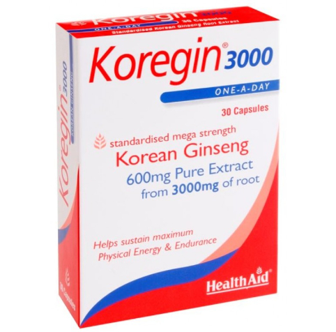 HEALTH AID KOREGIN 3000 30CAPS