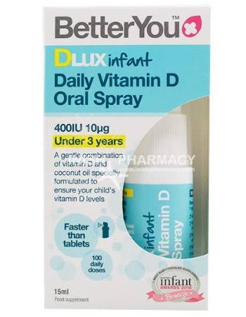 BETTERYOU VIT D 400IU INFANT SPRAY