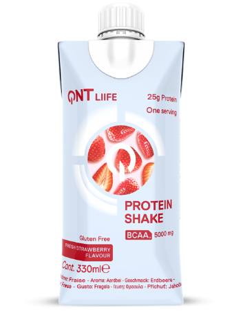 QNT LIFE PROTEIN SHAKE 330ML | FRESH STRAWBERRY