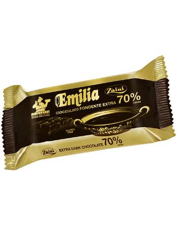 ZAINI EMILIA DARK CHOCOLATE 70% BLOCK 200G