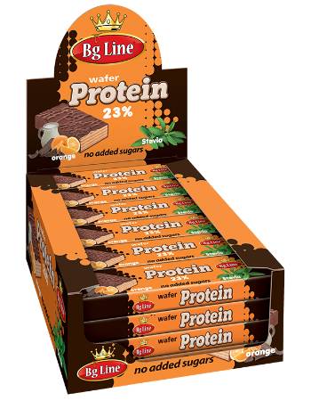 BG LINE PROTEIN WAFER ORANGE 40G