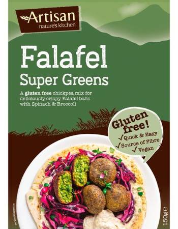 ARTISAN FALAFEL SUPER GREENS 150G