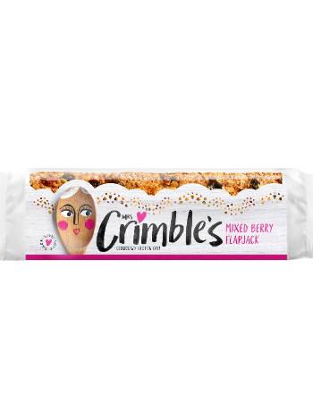 MRS CRIMBLES MIXED BERRY OAT FLAPJACK 65G