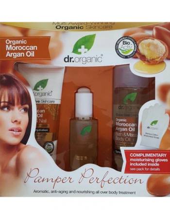 DR.ORGANIC MOROCCAN ARGAN PAMPER GIFT