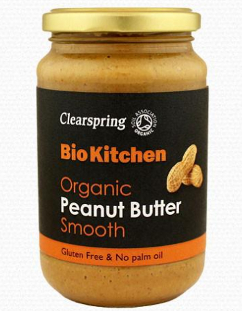 CLEARSPRING SMOOTH PEANUT BUTTER 350G