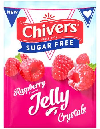 CHIVERS RASPBERRY SUGAR FREE JELLY 11.5G