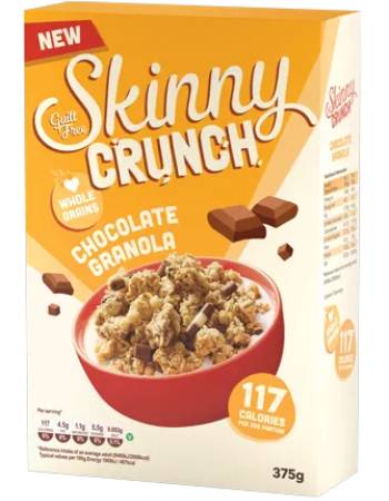 SKINNY CRUNCH CHOCOLATE GRANOLA 375G