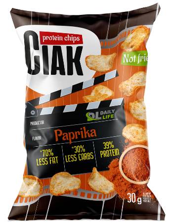 DAILY LIFE PROTEIN CHIPS PAPRIKA 30G
