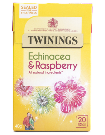 TWININGS ECHINACEA & RASPBERRY