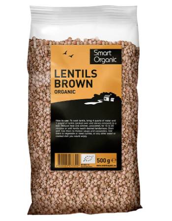 DRAGON SUPERFOODS BROWN LENTILS 500G