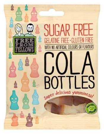 FREE FROM FELLOWS SUGAR FREE COLA BOTTLES 100G