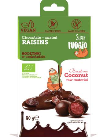 SUPER FUDGIO CHOCOLATE COATED RAISINS