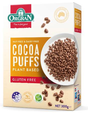 ORGRAN EVERYDAY CEREAL 300G | COCOA PUFFS