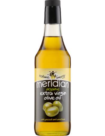 MERIDIAN ORGANIC EXTRA VIRGIN OLIVE OIL 500ML