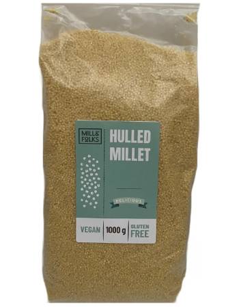 MILL & FOLKS HULLED MILLET 1KG 10% OFF