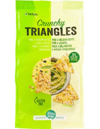 TERRA SANA TRIANGELS CORN AND PULSES 80G