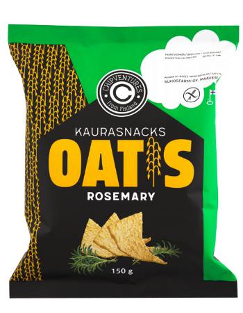 OKIA REAL OATIS CHIPS ROSEMARY 150G