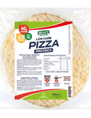 WHY NATURE PROTEIN PIZZA BASE 200G