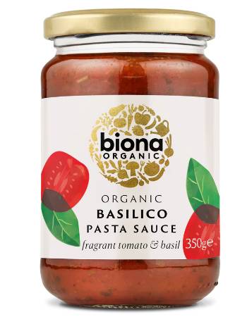 BIONA BASILICO PASTA SAUCE 350G