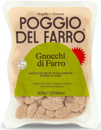 POGGIO DEL FARRO WHOLEMEAL SPELT GNOCCHI 500G