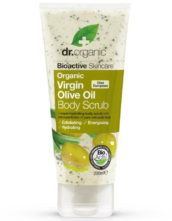 DR ORGANIC VIRGIN OLIVE OIL SCRUB 200ML