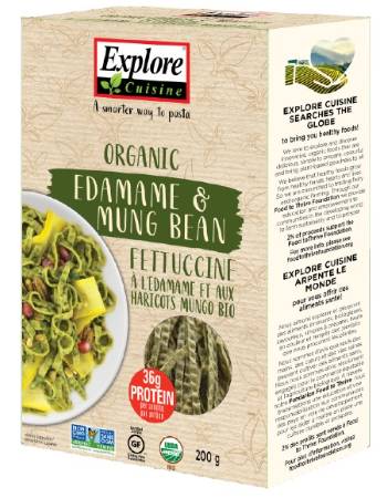 EXPLORE CUISINE EDAMAME AND MUNG BEAN FETTUCCINE 200G