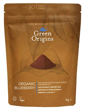 GREEN ORIGINS ORG BLUEBERRY POWDER