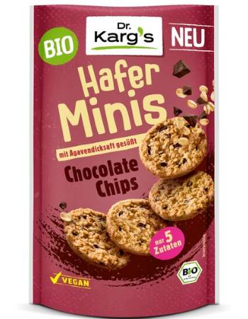 DR KARGS OAT MINIS CHOCOLATE CHIPS 85G