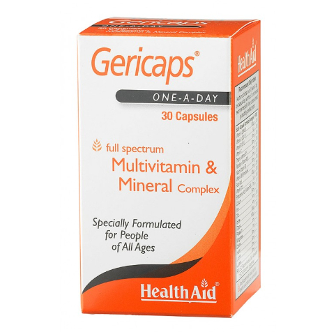 HEALTH AID GERICAPS 30 CAPSULES