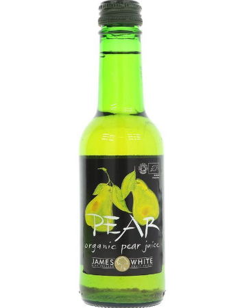 JAMES WHITE ORGANIC PEAR JUICE 250ML