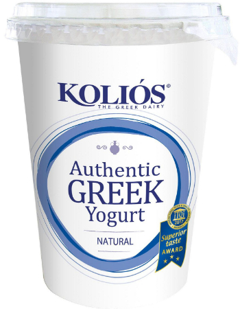 KOLIOS GREEK YOGHURT NATURAL 10% 500G
