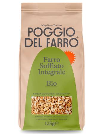 POGGIO DEL FARRO NATURAL WHOLEMEAL PUFFED SPELT 125G